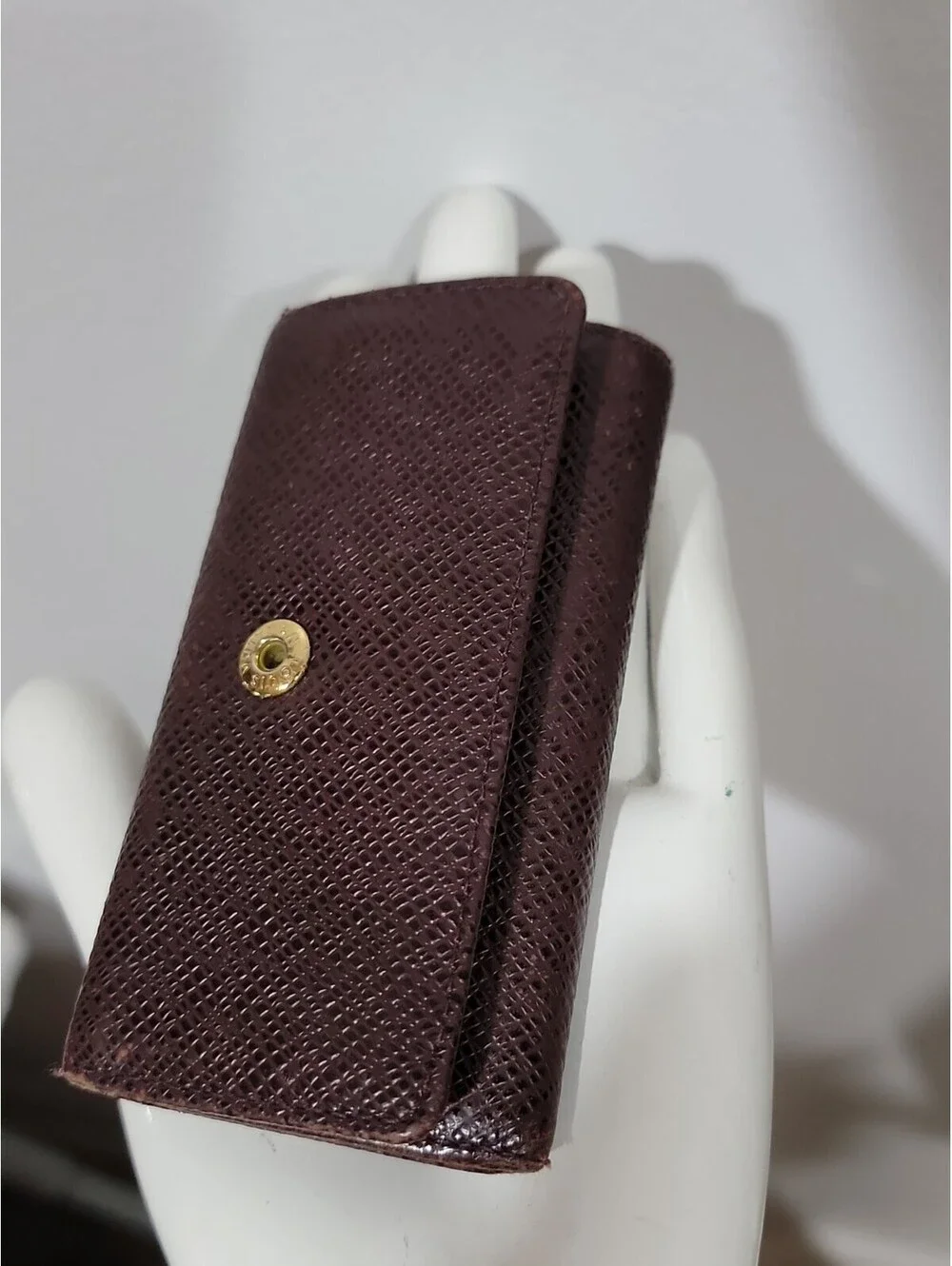 Louis Vuitton Brown Vintage 4 Epi Key Holder